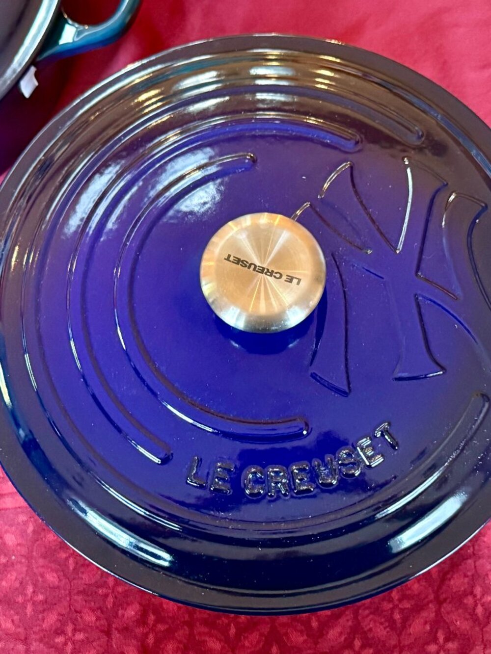 Le Creuset New York Yankees Limited Edition 7.25 QT Dutch Oven